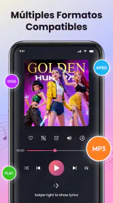 Reproductor de música screenshot