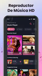Reproductor de música screenshot