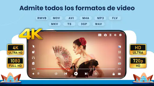 reproductor de vídeo Full HD 1