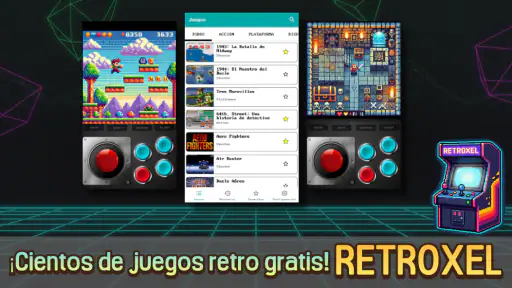 RETROXEL: Juegos Retro Arcade 1