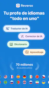 Reverso Traductor, Diccionario screenshot