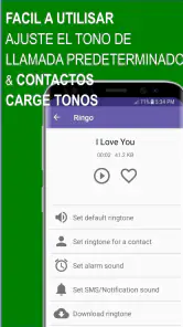 Ringo Tonos y Notificaciones screenshot