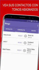 Ringo Tonos y Notificaciones screenshot