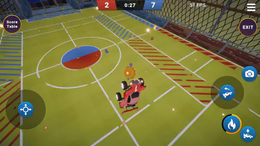 Rocket Soccer Ball: Car League 4