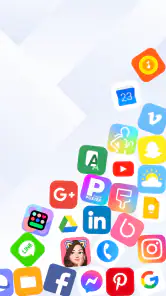 Rolling Icon Fondo pantalla 3D screenshot
