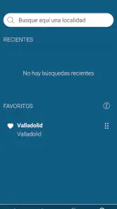 RTVE el Tiempo screenshot