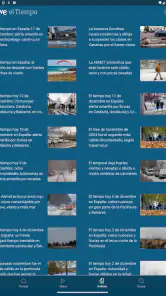RTVE el Tiempo screenshot