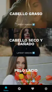 Rutina de cuidado del cabello screenshot