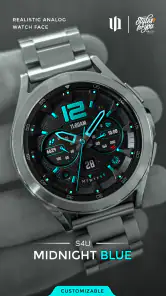 S4U Midnight Blue - watch face screenshot