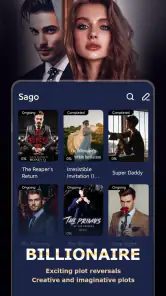 Sago - Novel screenshot