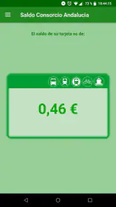 Saldo Transportes Andalucía screenshot