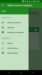 Saldo Transportes Andalucía screenshot