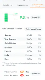 Samsung Food: Plan de comidas 1