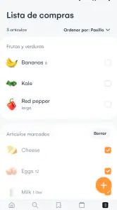 Samsung Food: Plan de comidas screenshot