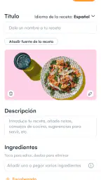 Samsung Food: Plan de comidas 8