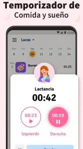 Seguimiento del Bebé:Lactancia screenshot