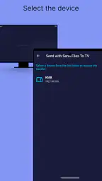 Send files to TV 3