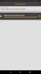 Send To Kindle screenshot