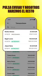 Sendwave: enviar dinero rápido screenshot