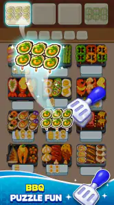 Skewer Jam: Food Sort screenshot