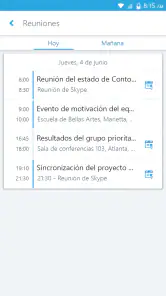 Skype for Business for Android screenshot