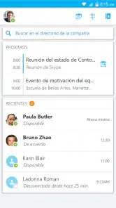 Skype for Business for Android screenshot