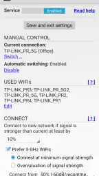 SmartWiFiSelector: strong WiFi 1