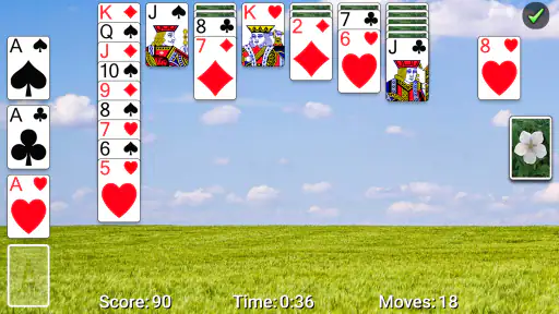 Solitario clásico NETFLIX 3