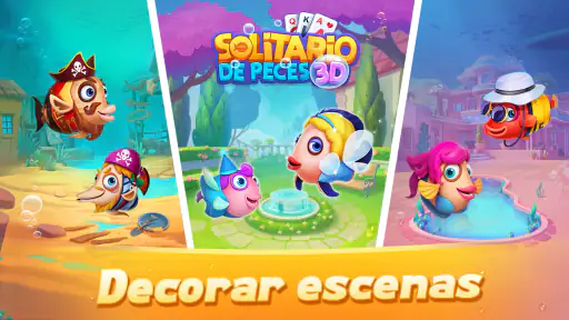Solitario de Peces 3D 2