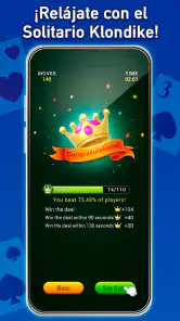 Solitario Klondike Clásico screenshot