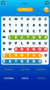 Sopas de Letras Español screenshot