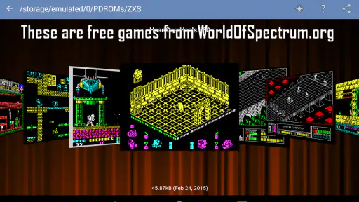 Speccy+ ZX Spectrum Emulator 3