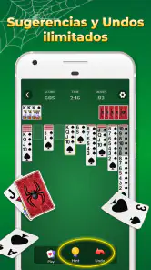 Spider Solitaire, Solitario screenshot