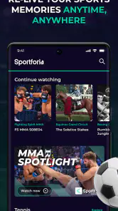 Sportforia screenshot
