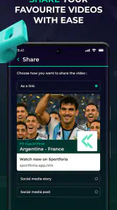 Sportforia screenshot