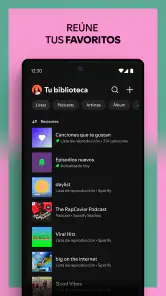 Spotify: música y podcasts screenshot