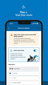 STIB-MIVB screenshot