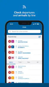 STIB-MIVB screenshot