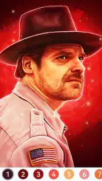 Stranger Thing Paint by Number 6