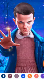 Stranger Thing Paint by Number 8