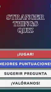 Stranger Things Quiz screenshot