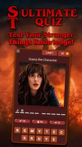 Stranger Things Ultimate Quiz screenshot