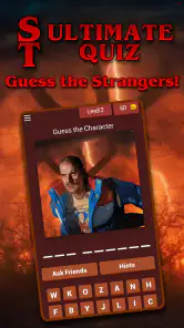 Stranger Things Ultimate Quiz screenshot
