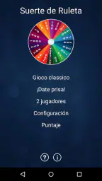 Suerte de Ruleta (español) 1