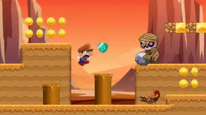 Super Bino Go: Aventura screenshot