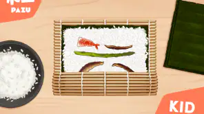 Sushi Maker Kids Cooking Games screenshot