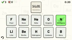 Tabla Periódica - Quiz screenshot