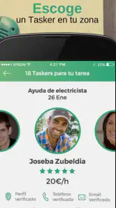 Taskia, reparaciones urgentes screenshot