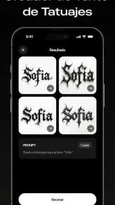 Tattoo AI: Diseños de tatuajes screenshot