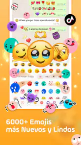Teclado Emoji Facemoji & Fonts screenshot